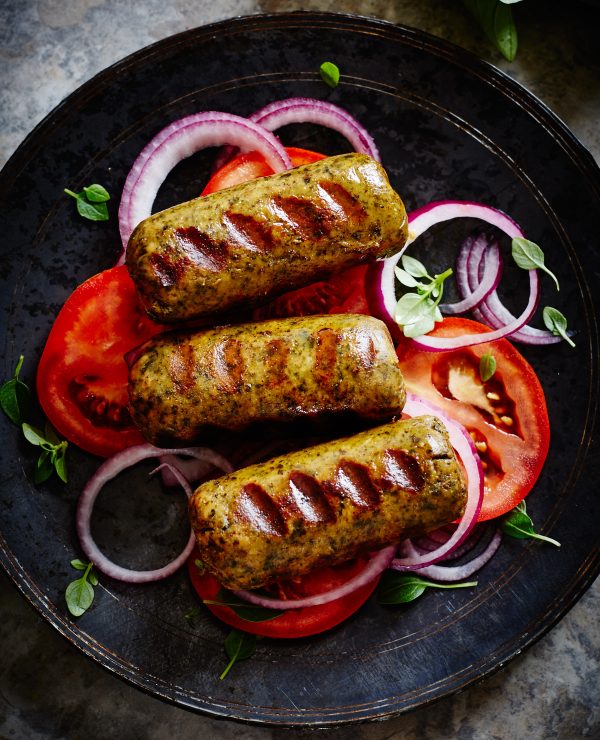 spinach & cheddar sausages