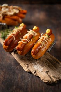 Chicken Frankfurter, pork frankfurters