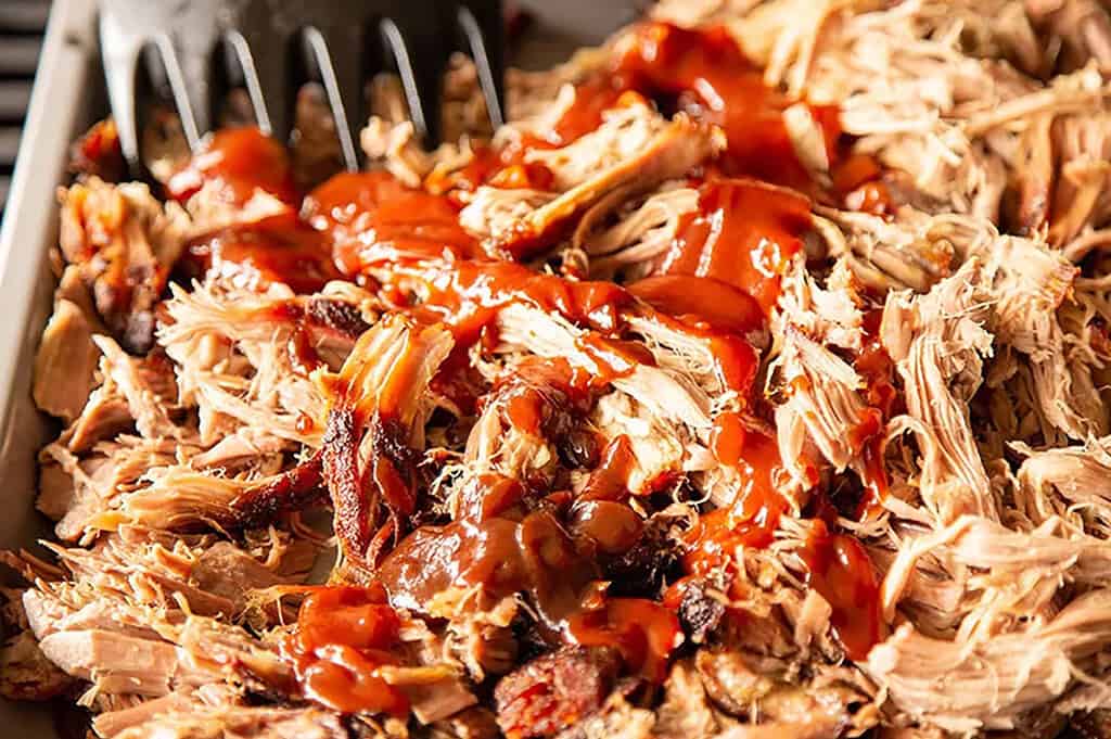 pulled pork and rice