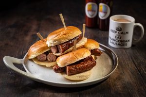 protein in pork sausage