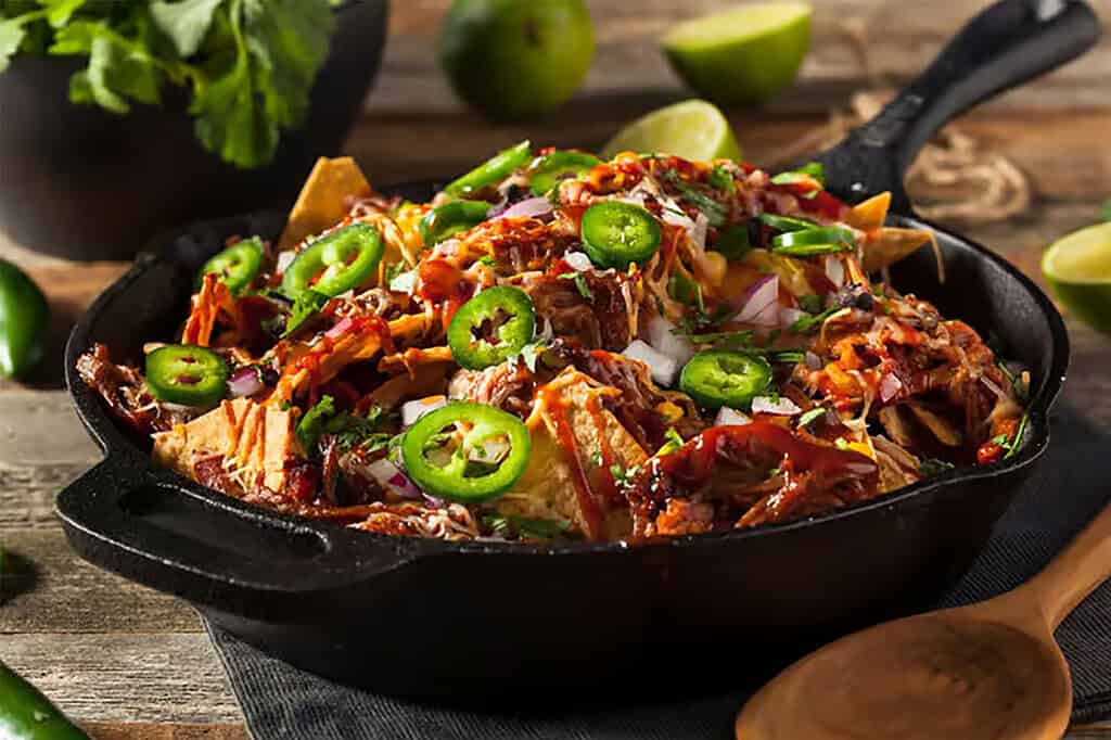 pulled pork nachos recipe