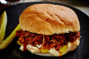 pulled pork wraps